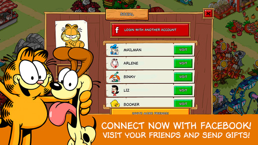 Visit & Gift your friends on Garfield!